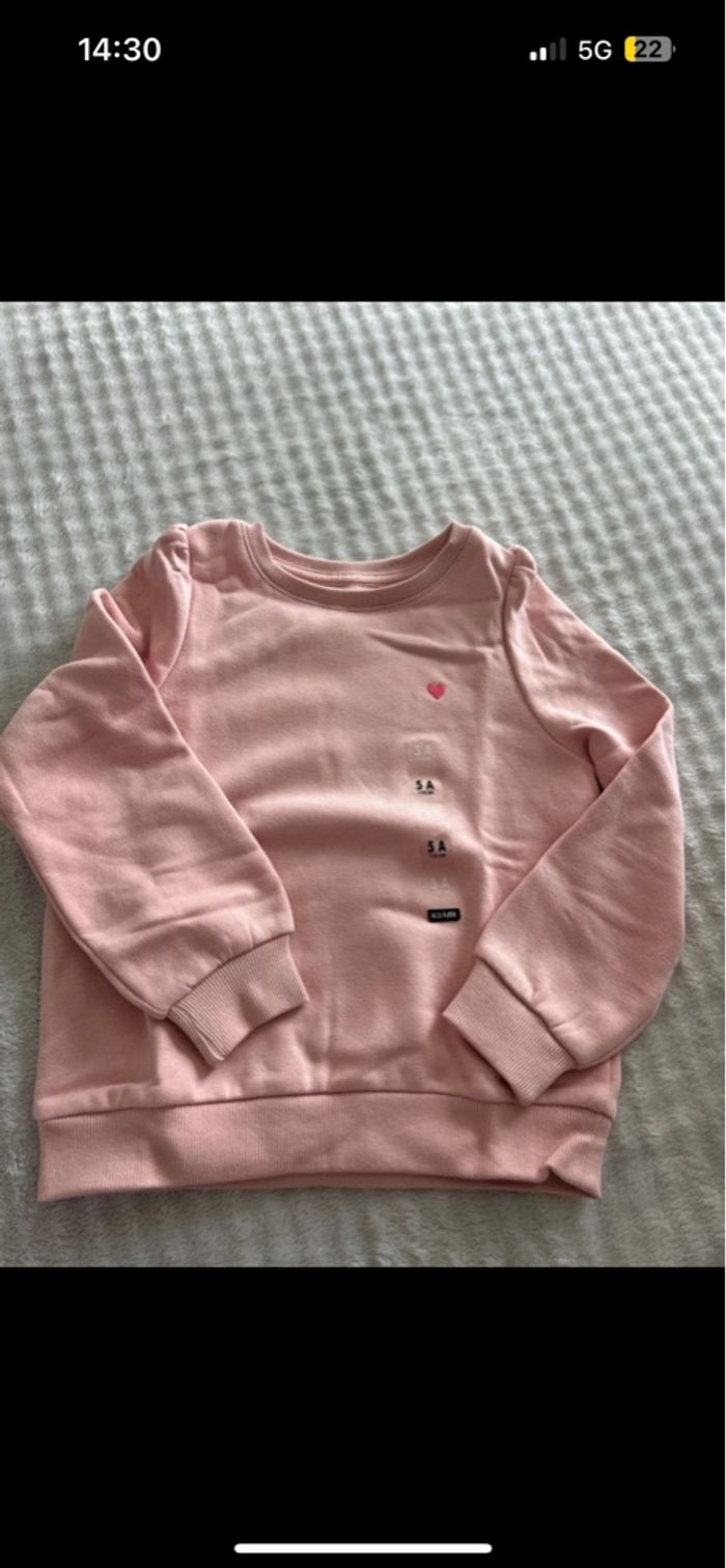 Pull Victoria's Secret Rose Col Vachette - Sweat à Col Cheminée Manches Longues - Neuf Avec étiquette
