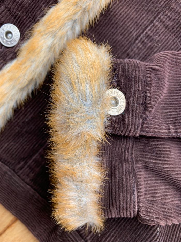 Street One - Veste « velour côtelé » col fourrure - photo numéro 6