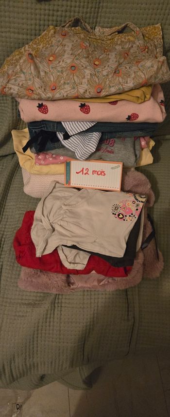 16 pcs 12 mois fille