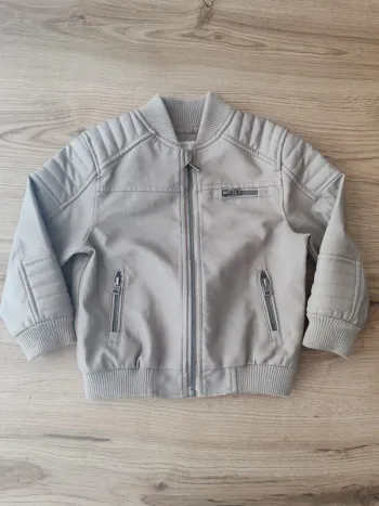 Veste semi cuir grise 3 ans orchestra