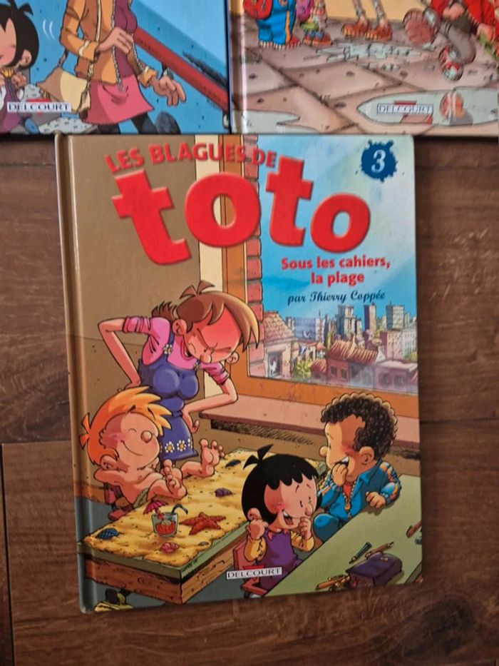 Lot de 3 bandes dessinées Les blagues de Toto - photo numéro 4