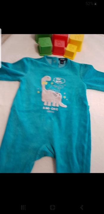 Pyjama bébé taille 6 mois