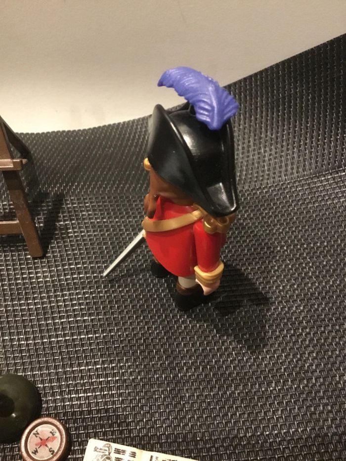 Playmobil figurine capitaine pirate 4293 avec plumier et accessoires - photo numéro 11