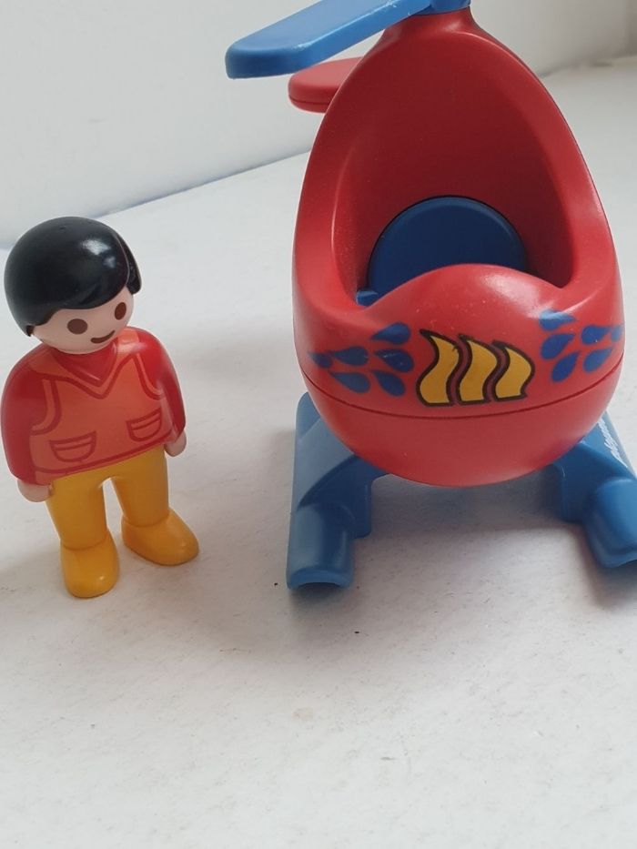 Playmobil 123 hélicoptère et figurine - photo numéro 4