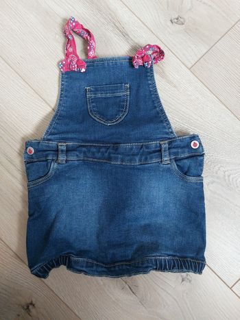 Robe en jeans bébé fille