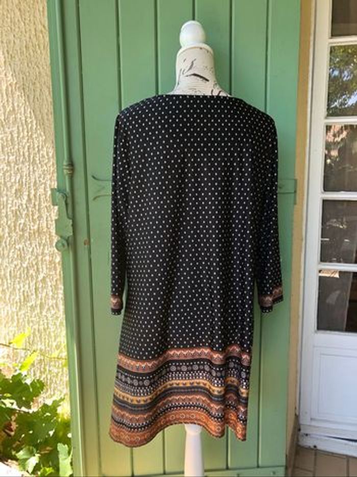 Robe fluide ethnique mexican  40/42 - photo numéro 4