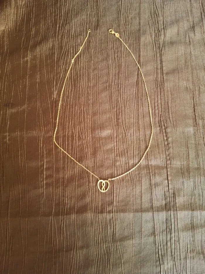 Collier plaqué or - photo numéro 2