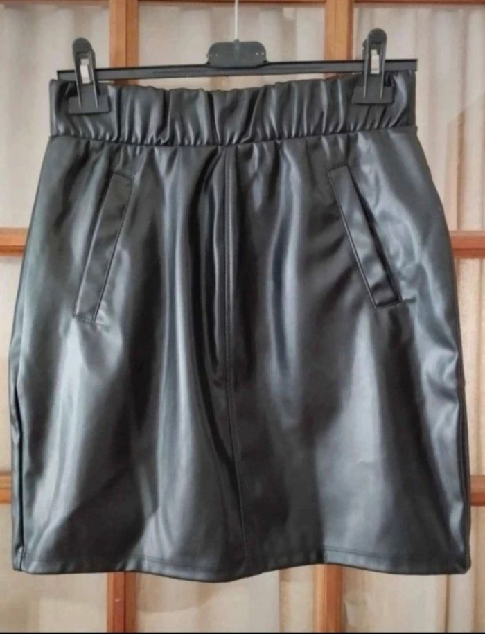 Jupe simili cuir