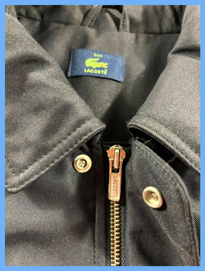Manteau - Veste Lacoste Vintage Noir taille XL - photo numéro 5