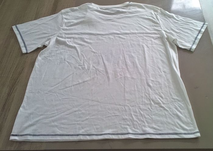 T-shirt manches courtes marque U collection taille XXXL/3XL couleur blanc à motif pour homme - photo numéro 8
