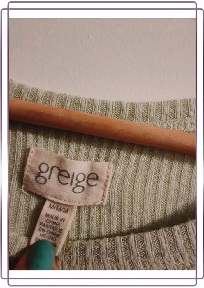 T-shirt greige - photo numéro 5