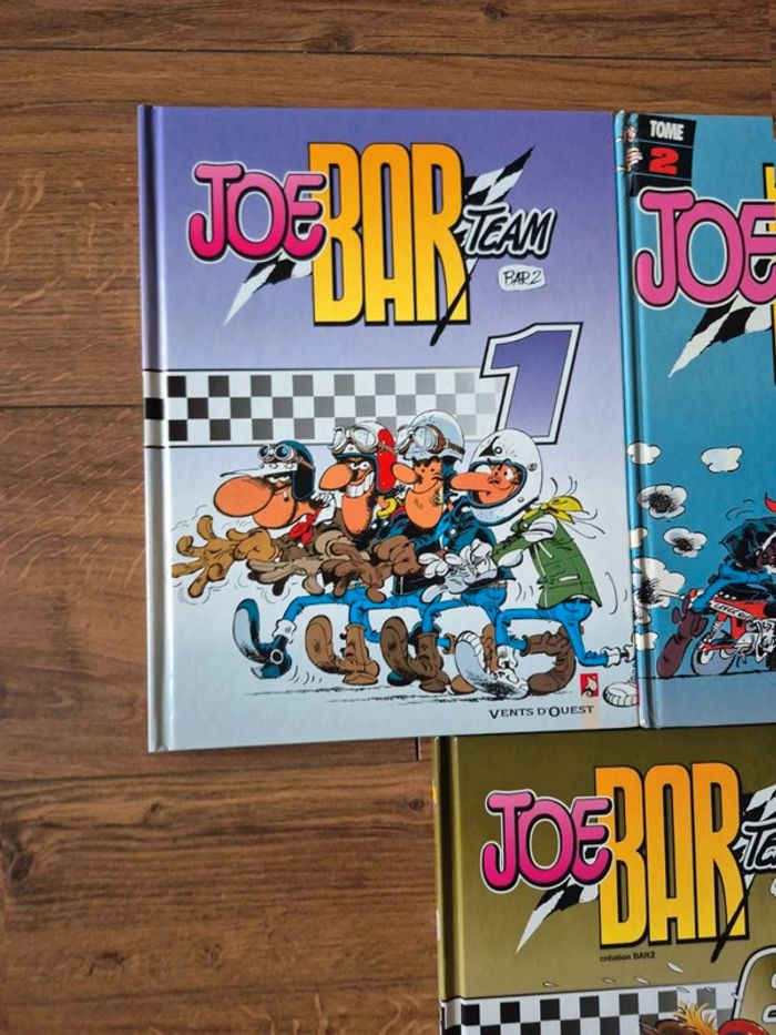 Lot de 3 bandes dessinées Joe Bar Team - photo numéro 2