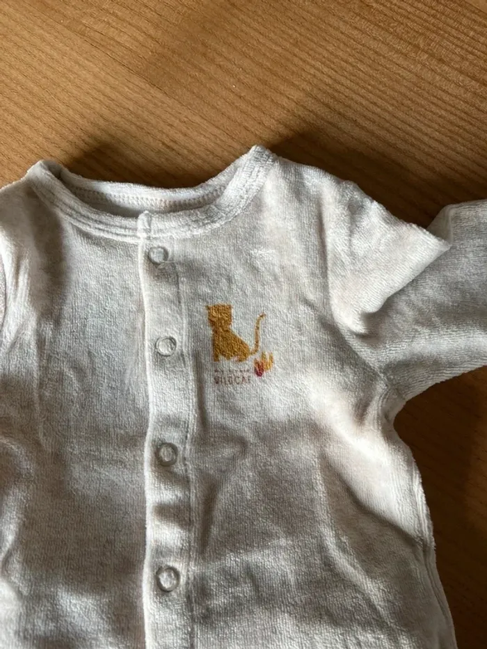 Pyjama deux pièces Naissance Kiabi - photo numéro 4