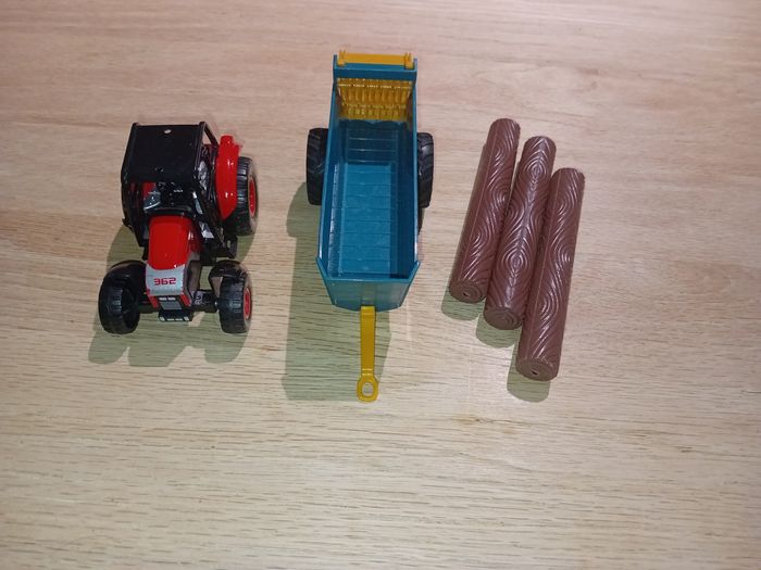 Tracteur avec remorque - Très bon état - photo numéro 5