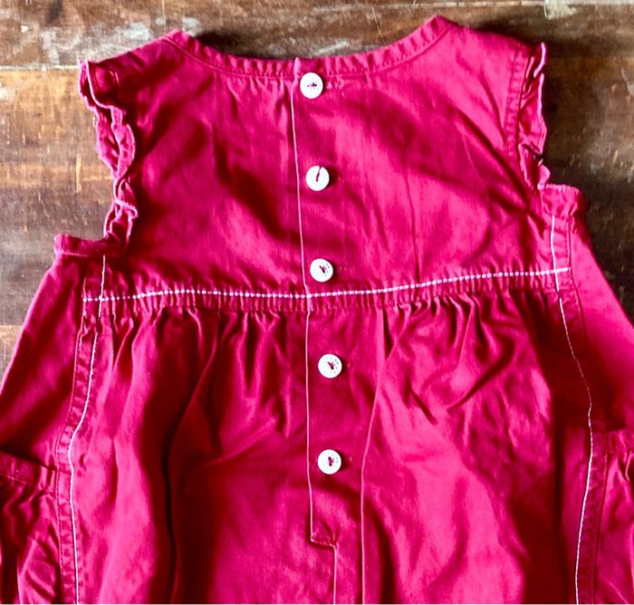 Robe rouge doublée 18 mois Sergent Major - photo numéro 6