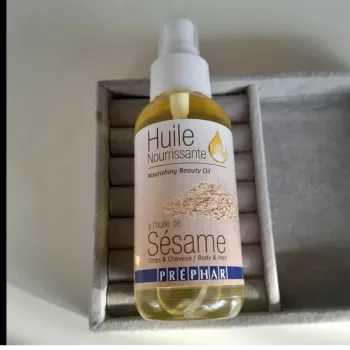 huile a l'huile de sésame