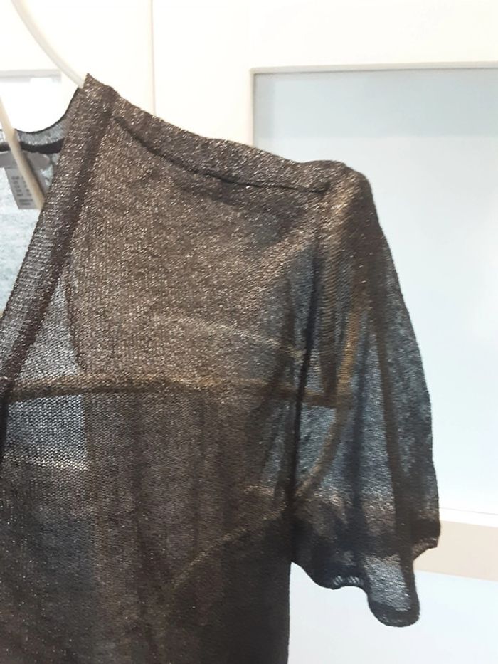 Tee shirt transparent en voile irisé - photo numéro 2
