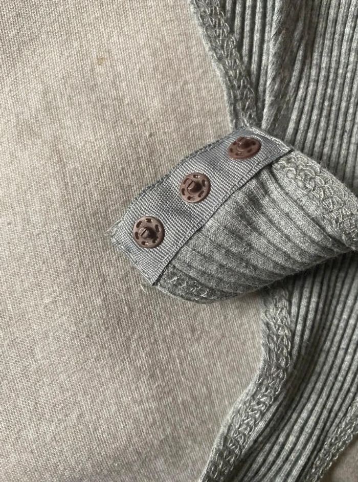 🎀Body gris à manche longue femme taille S🎀 - photo numéro 4