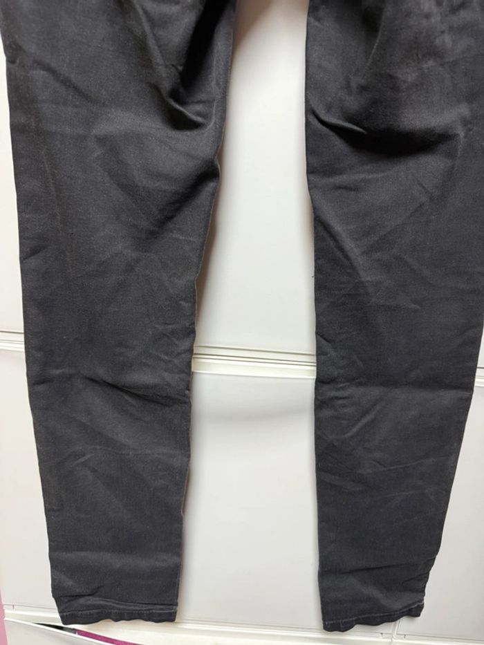 Jeans pantalon noir gris pour femme grain de malice taille 36 - photo numéro 6