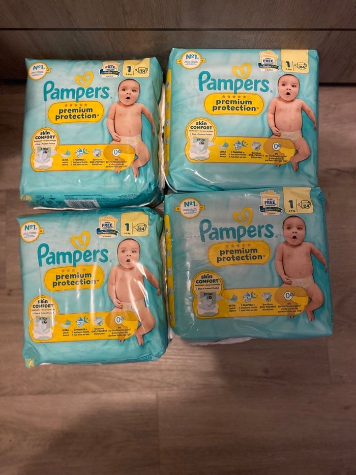 Couches Pampers taille 1 - photo numéro 3
