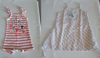 Lot de vêtements fille été 9 mois