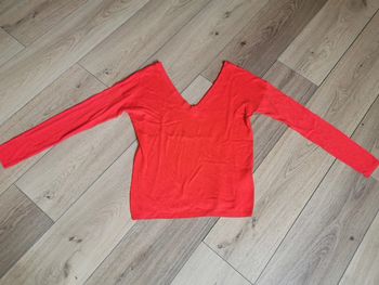 Pull col V SUD Express (orange), M / 38 / 10