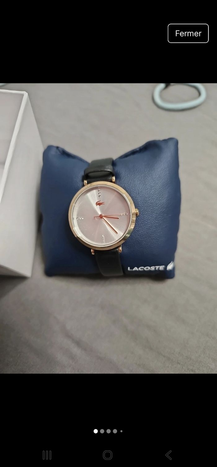Montre lacoste femme - photo numéro 2