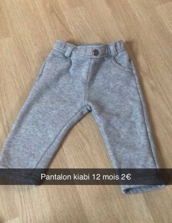 Pantalon kiabi 12 mois