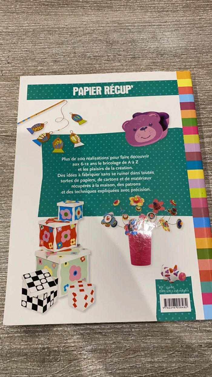 Livre papier recup’ activité bricolage création - photo numéro 4