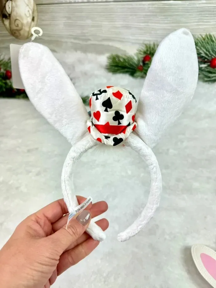 Ensemble Ears (serre-tête) et sacoche Disney Lapin Blanc Alice - Tokyo Disneyland - photo numéro 19