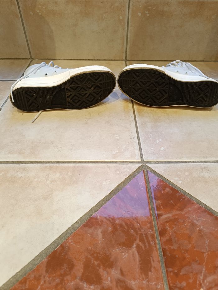 Baskets converse all star bleu ciel taille 38 - photo numéro 9