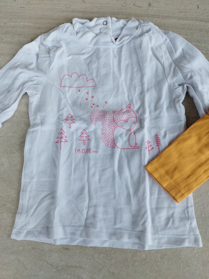 Lot de 2 sous pull manches longues - photo numéro 2