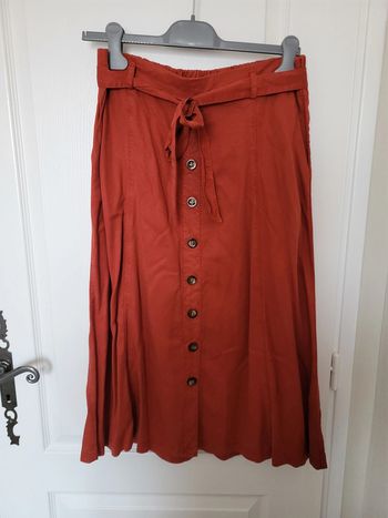 Jupe longue rouille Armand Thiery T38