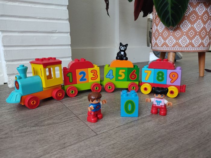 Lego Duplo train des chiffres