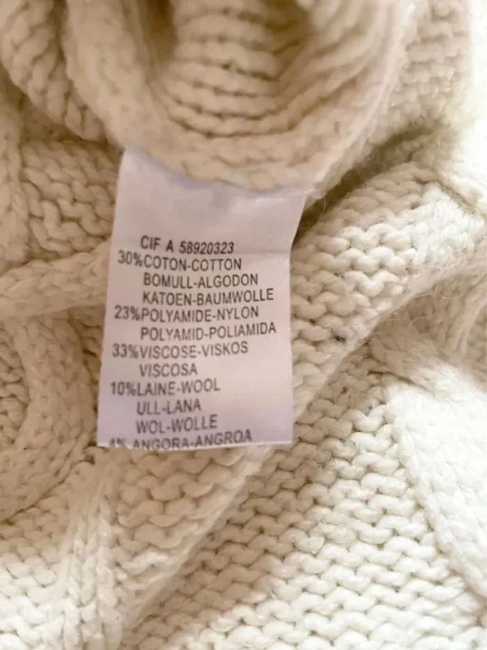 Robe pull blanche edeis - photo numéro 5