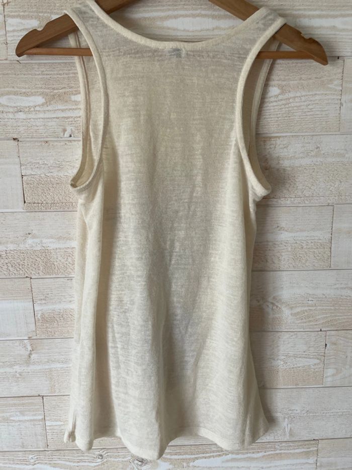 Débardeur blanc taille s - photo numéro 3