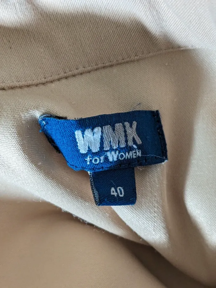 Sur-chemise/blouse MWK - beige - photo numéro 7