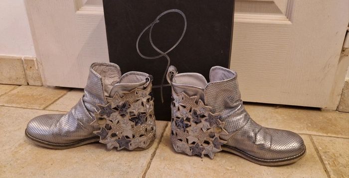Bottines en cuir étoile Métisse - photo numéro 3