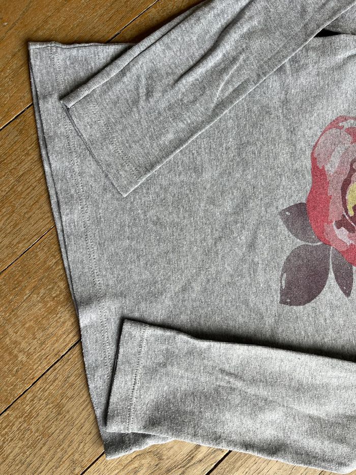 Tee-shirt gris Petit Bateau 6 ans - photo numéro 2