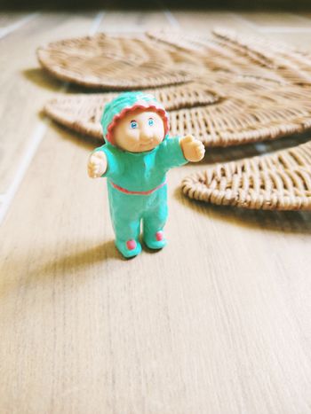 🪆Figurine bébé Cabbage Patch Kids Mini en pyjama - année 1984 OAA Inc