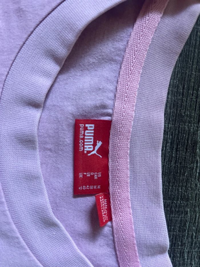 T-shirt manches courtes, marque puma taille 40 - photo numéro 5