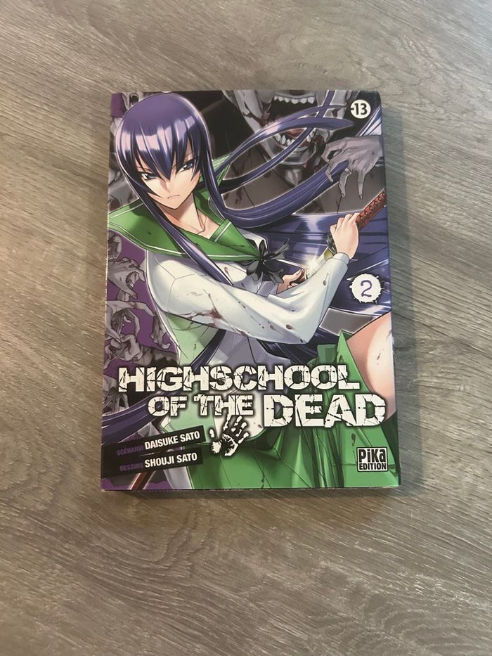 Highschool of the dead mangas