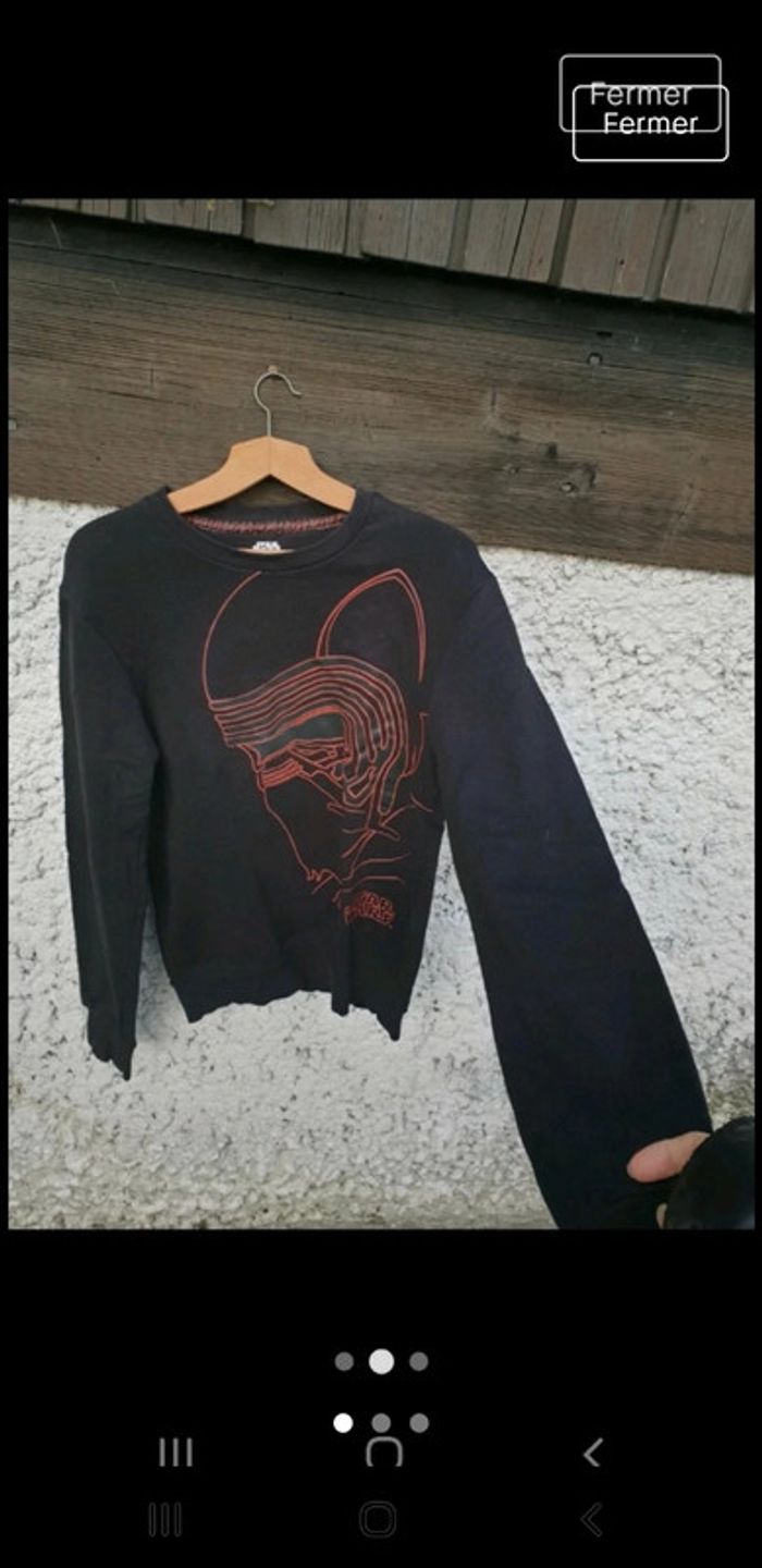 Magnifiques sweat star wars vintage M - photo numéro 2