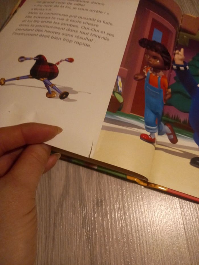 Livre " oui-oui et la cornemuse enchantée " - photo numéro 6