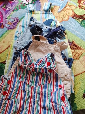 5 salopettes bébé 3 mois