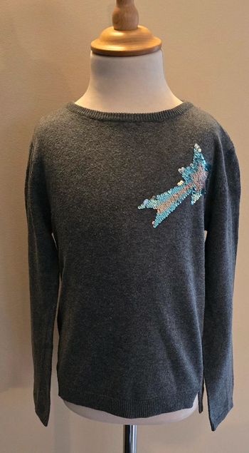 Pull étoile en sequins réversibles 8 ans