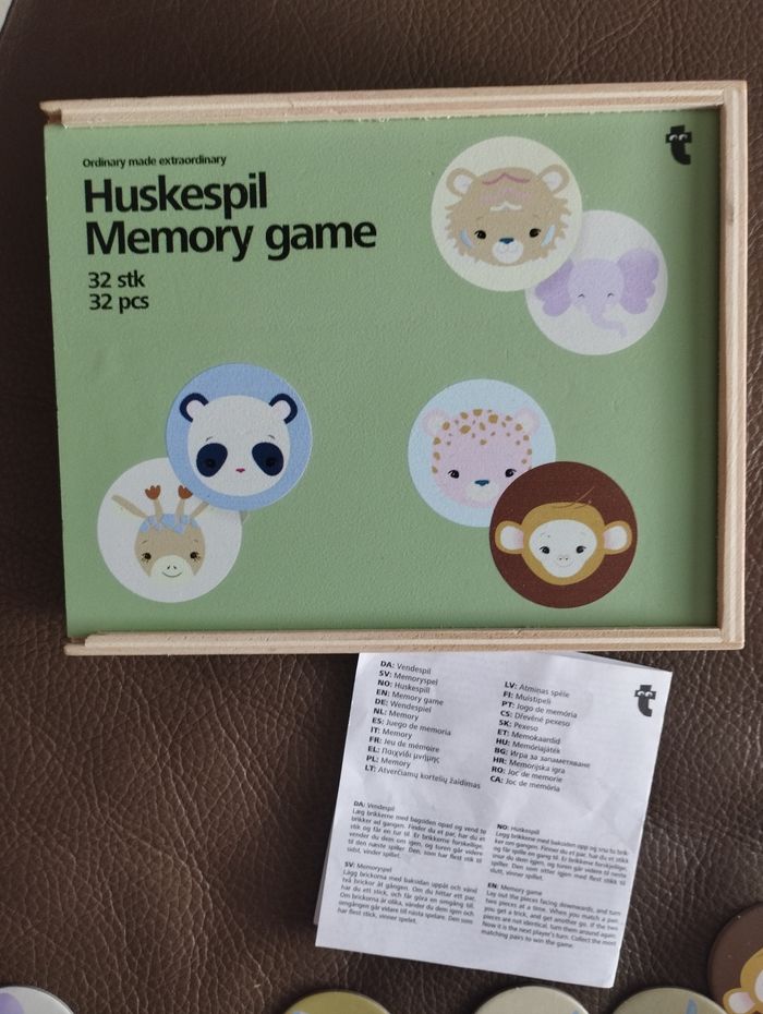 Jeu de Memory animaux - photo numéro 3