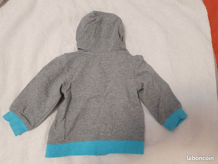 12 mois 1 an gilet veste légère capuche Orchestra - photo numéro 2