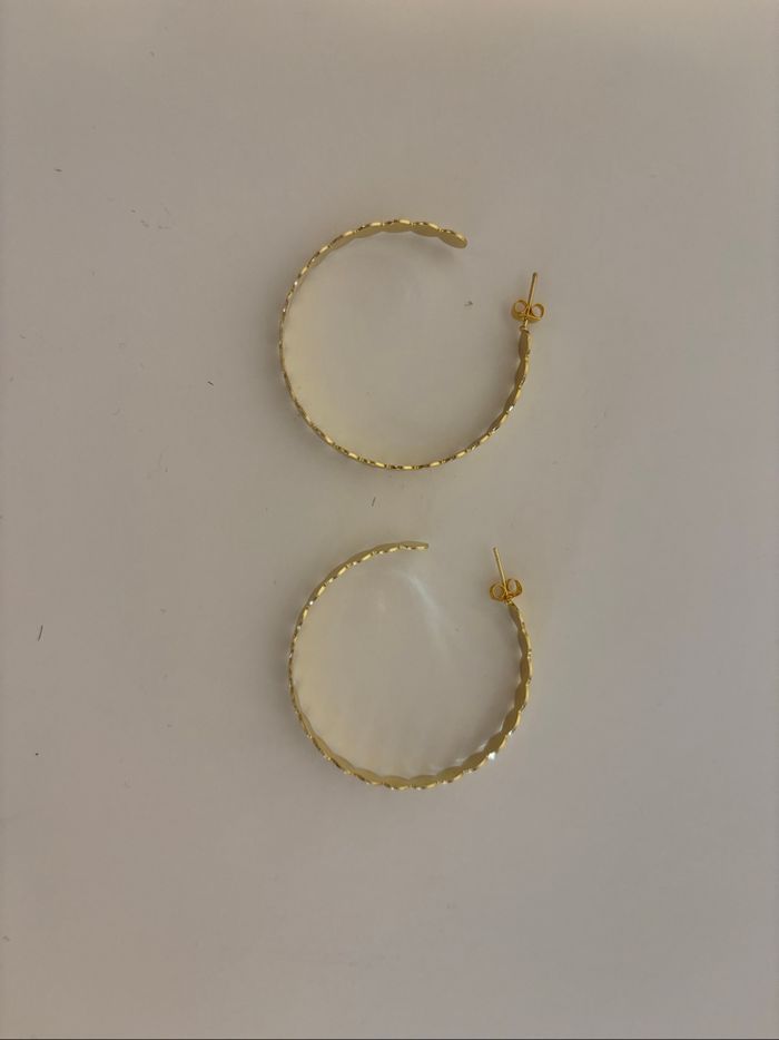 Boucles d’oreilles créoles - photo numéro 2
