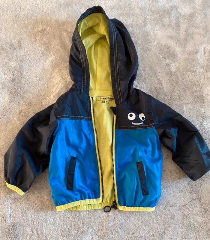 Coupe vent imperméable monstre 6 mois - photo numéro 8